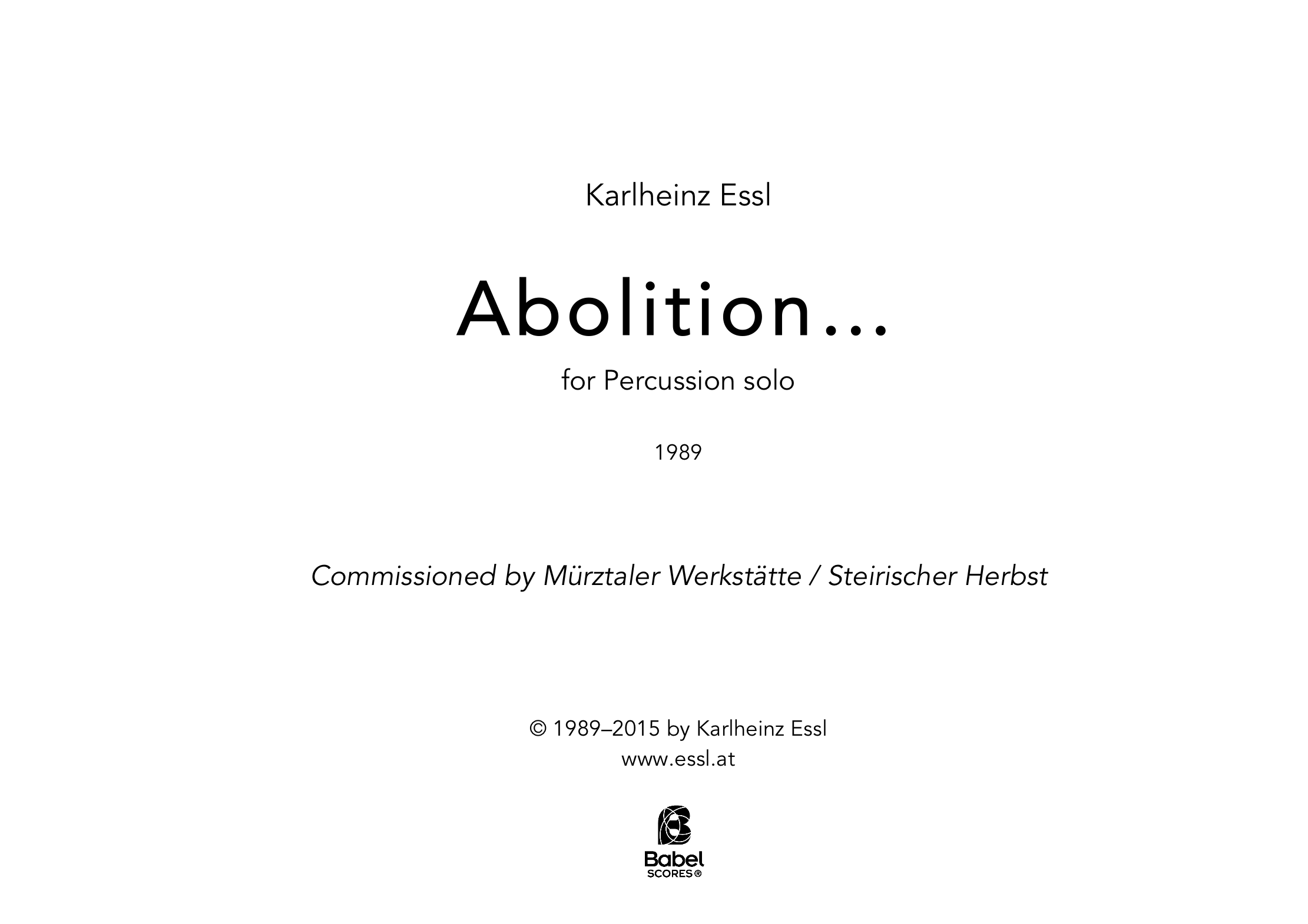 Abolition A4 z